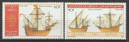 DJIBOUTI - N°620/1 ** (1986) Bateaux - Dschibuti (1977-...)