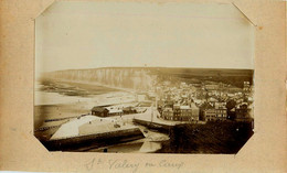 St Valéry En Caux * Grande Photo Ancienne Albuminée Circa 1890/1900 - Saint Valery En Caux