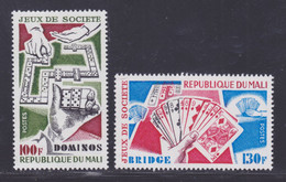 MALI N°  309 à 310 ** MNH Neufs Sans Charnière, TB (d0394) Jeux De Société, Dominos, Bridge - 1978 - Mali (1959-...)