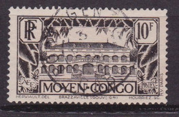 CONGO FRANCAIS - 133  10F BRUN OBL USED COTE 45 EUR - Used Stamps