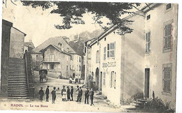 88 HADOL LA RUE BASSE 1907 CPA 2 SCANS - Sonstige Gemeinden