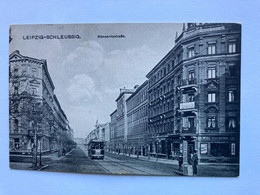 Leipzig, Schleussig, Könneritzstraße,  Gelaufen - Leipzig