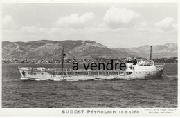 SUDEST, Pétrolier, 13-6-1953 - Pétroliers