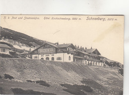 A5218) K.K. Post Und Staatstelefon Hotel HOCHSCHNEEBERG - SCHNEEBERG Alt !! 1907 - Schneeberggebiet