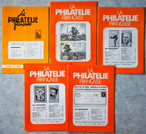 Lot De 5 Numéros  LA PHILATELIE FRANCAISE (1974-1975) - TBE  / Philatélie Timbres Etudes Arphila  2 - Français (jusque 1940)