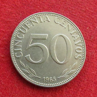 Bolivia 50 Centavos 1965 KM# 190 Lt 1216 *V1T Bolivie - Bolivie