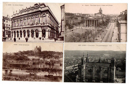 LYON --  Lot De 4 Cartes ( Dont Petite Animation ) .....................................à Saisir - Autres & Non Classés