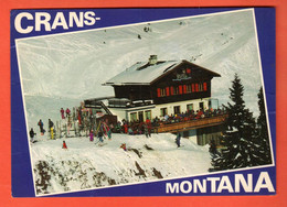 NAC-02 Crans-Montana, REstaurant Merbé à 1900m. Fam. Sprenger, Circulé Sous Env. - Crans-Montana