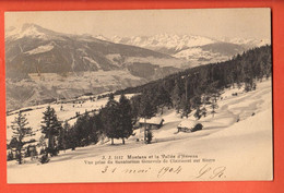 NAC-08 Crans-Montana, Vue Prise Du Sanatorium Genevois En Direction De L'Ouest. Dos Simple. Jullien 5117 - Crans-Montana