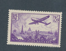 FRANCE - POSTE AERIENNE N° 10 NEUF* AVEC CHARNIERE - COTE : 24€ - 1936 - 1927-1959 Mint/hinged