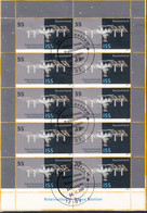 BRD  2433, Kleinbogen, Mit Erstausgabestempel Berlin, Auf Numisblattstück, ISS, 2004 - Blocs