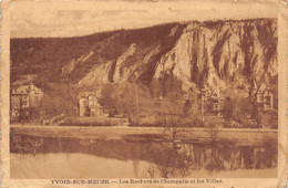 YVOIR-SUR-MEUSE - Les Rochers De Champalle Et Les Villas - Yvoir