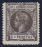 ESPAÑA/ELOBEY, ANNOBON Y CORISCO 1905 - Edifil #30 - MNH ** - Annobon & Corisco