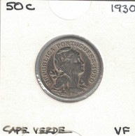 Cape Verde 50 Centavos 1930 - Cape Verde