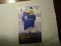 VIRGIN ISLANDS  USED CARDS  BOATS  SHIPS - Vierges (îles)