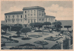 TERMOLI - CAMPOBASSO - NUOVO SEMINARIO E GIARDINO PUBBLICO - 1941 - Andere & Zonder Classificatie