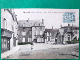 79 , Bressuire , La Place De La Sous Préfecture En 1905 - Bressuire