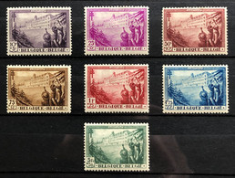 België, 1932, Nr 356-62, Met Scharnier *, OBP 130€ - Ongebruikt