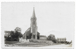 - 1897 -     HAMOIR      L'Eglise  (carte Photo Real ) - Hamoir