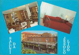JESOLO LIDO-VENEZIA-HOTEL RESTAURANT =ITALIA=-CARTOLINA VERA FOTOGRAFIA VIAGGIATA  IL 23-6-1982 - Venezia (Venice)