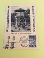 Ancienne Carte Postale 1er Jour "Mirador Dans Un Camp De Concentration" Paris 1964 - 1939-45