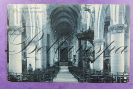 Sint-Niklaas. De Oude Kerk Interieur.  SBP N° 16- 1909 - Sint-Niklaas