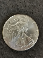 1 DOLLAR ARGENT 2017 AMERICAN SILVER EAGLE + CERTIFICAT / USA - Collezioni