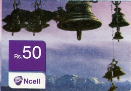 GSM MOBILE PHONE  Rs.50 PREPAID Used MINI RECHARGE CARD NCELL NEPAL - Nepal