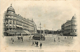 Montpellier * La Place De La Comédie * Tramway Tram - Montpellier