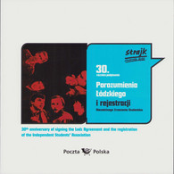 POLAND 2011 Booklet / Agreement And Registration Of Lodz Independent Students Association, NZS / Stamp MNH** + FDC - Carnets