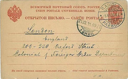 11918 -  FINLAND Finnland - POSTAL HISTORY - Postal STATIONERY CARD From RAIVOLA 1909 - Otros & Sin Clasificación