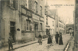 Guérande * La Rue De Saillé * école Communale * Chaisier Guérin - Guérande