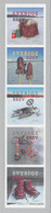 Sweden 2021. Facit # 3404-3408. Strip Of 5 From Booklet SH129. Get Outdoors And Enjoy!. MNH (**) - Neufs