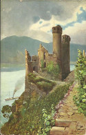 Rüdesheim Am Rhein , Ruine Ehrenfels Bei Bingen , 1908 - Ruesselsheim