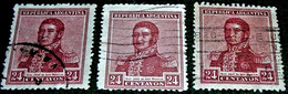 Argentina, 1917, Gen. San Martin . Michel # 211 X 3 - Oblitérés