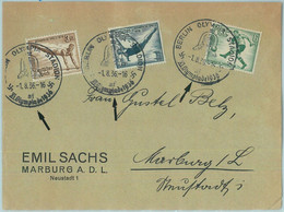 68289 - GERMANY - POSTAL HISTORY - SPECIAL POSTMARK On COVER - 01.08.1936 Olympic Games, Berlin Af - Ete 1936: Berlin