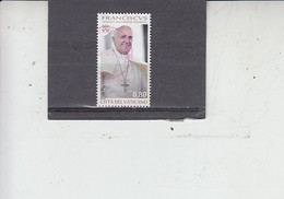 VATICANO  2015 - Sassone 1678° - Papa Francesco -.- - Used Stamps