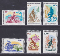 TOGO N°  931 & 932, A352 à 355 ** MNH Neufs Sans Charnière, TB (d0402) Histoire De La Bicyclette - 1978 - Togo (1960-...)