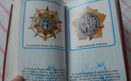 JNA YUGOSLAVIA ARMY MINI Miniature Buche BOOK Livre MILITARY MEDAL ORDER AWARD RARE HUNGARY HUNGARIAN LANGUAGE VERSION - Other & Unclassified