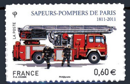 Sapeurs Pompiers - Camion - 0,60 €  - YT Adhésif Pro N° 602 - Other & Unclassified
