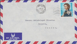 1971. HONG KONG. Elizabeth $ 1.30 On AIR MAIL Cover To Bromolla, Sweden From HONG KONG 20 NOV... (Michel 206) - JF427082 - Lettres & Documents