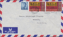 1970. HONG KONG. 30 C Elizabeth + 2 Ex 50 C TUNG WAH HOSPITAL  On AIR MAIL Cover To Bromolla... (Michel 251+) - JF427104 - Covers & Documents