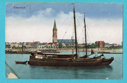 * Emmerich (Nordrhein Westfalen - Deutschland) * (Kunstverlag WIZICO Coln, Nr 18) Canal, Quai, Bateau, Péniche, Boat - Emmerich