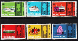 1968. Ships. Complete Set With 6 Stamps. (Michel 232-237) - JF193851 - Unused Stamps