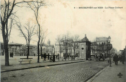 Rochefort Sur Mer * La Place Colbert * Kiosque à Musique * Attelage - Rochefort