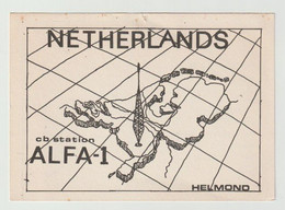 QSL Card 27MC Alfa-1 Helmond (NL) - CB-Funk