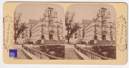 Eglise Notre-Dame à Genève - Photo Stéréoscopique 1890 Suisse Et Savoie B.K éditeurs Photographie Stéréo C5-35 - Stereoscopio