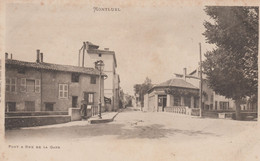 01 Ain  Montluel   Rue De La Gare       # - Montluel