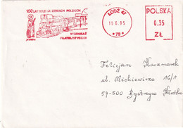 POLOGNE 1995  LETTRE EMA DE LODZ - Machines à Affranchir (EMA)