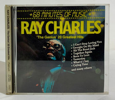 I102414 CD - Ray Charles - The Genius 20 Greatest Hits - MCR 1988 - Blues